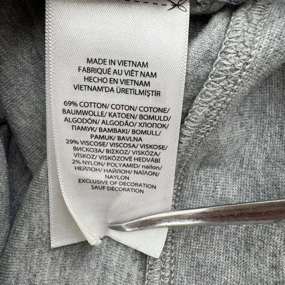 Polo Ralph Lauren Crewneck Sweatshirt Mens Large Heather Grey Cotton Blend Soft - Picture 7 of 7